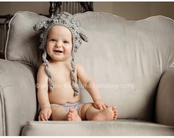 Lamb Hat, Animal Hat for Kids, Babies Winter Hat