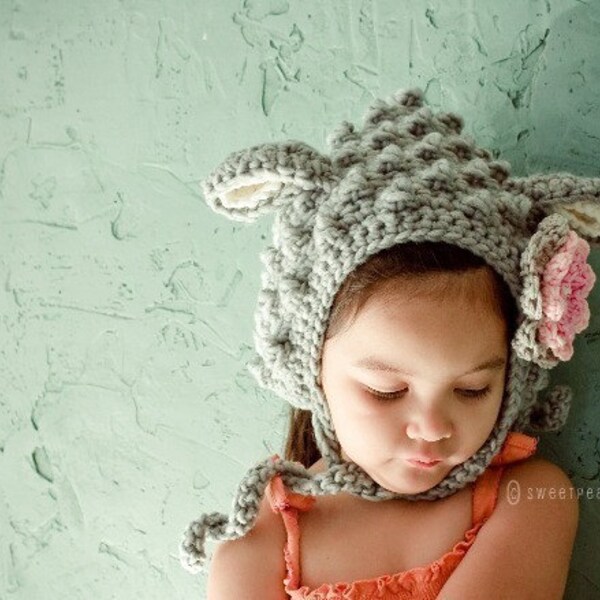 Little Lamb For Her (Wool) - sizes from Newborn to 5T