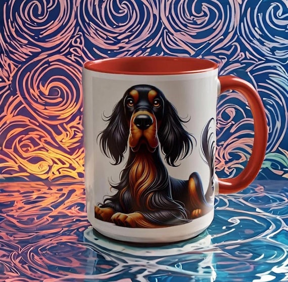 Elegant Gordon Setter Coffee Mug