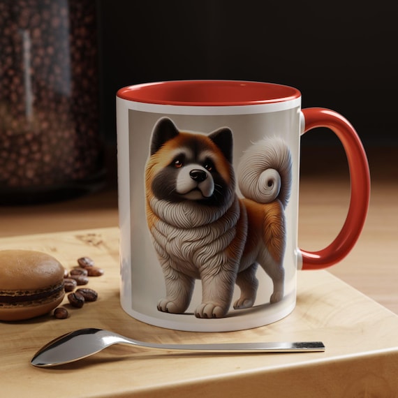 Majestic Akita Coffee Mug Perfect Gift for Dog Lovers