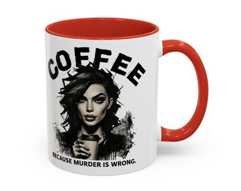 Coffee Mug - Tasse amusante et sarcastique pour les amateurs de café | Idée cadeau avec citation spirituelle | Tasse à thé en céramique