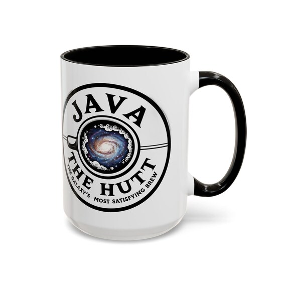 Large Coffee Mug Java The Hutt, Galaxys Most Satisfying Brew, 15oz Mug
