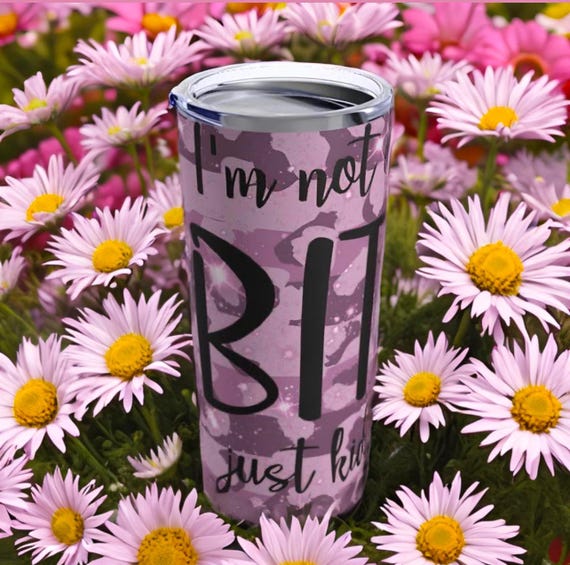 Sassy Quote 20oz Tumbler, Im Not Always a Bitch Design, Funny Insulated Stainless Steel Mug, Sarcastic Gift for Her
