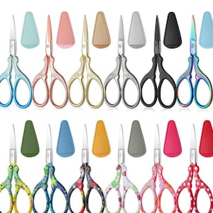 Vintage Embroidery Scissors: Lightweight Craft Tool (3.6 x 1.8 inches)