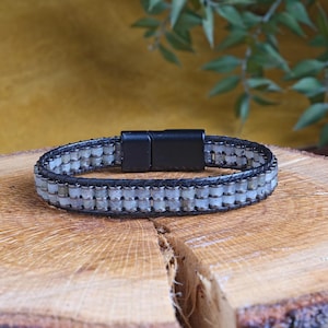 Labradorite Bracelet, Labradorite Armband, Labradorite Bracelet for Men, Labradorite Bracelet for Women, Labradorite Natural Stone Bracelet