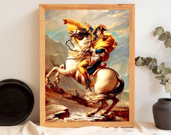 Jacques-Louis David Portrait Napoleon Bonaparte Coronation Amazing