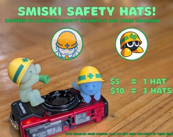 Smiski Hat: Japanese Safety Helmet