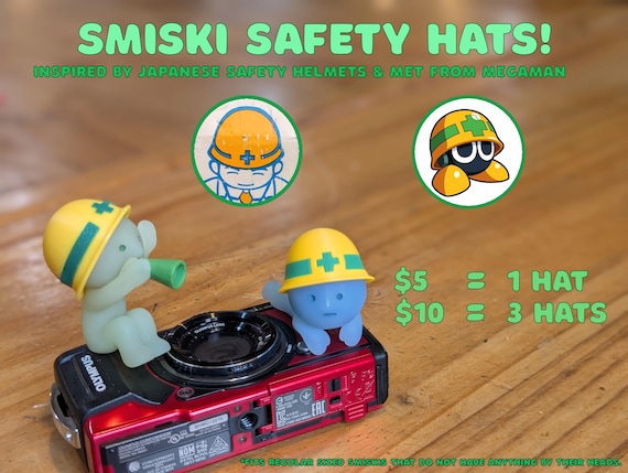 Smiski Hat: Japanese Safety Helmet