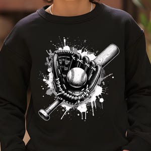 Baseball Glove Baseball Bat Trending Baseball Png Baseball sublimation Png Baseball Design Png Game Day Baseball Digital Downloads Png