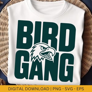 Philadelphia Eagles PNG: Bird Gang, Roupas para o Dia do Jogo (Download Digital)
