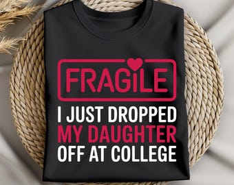 Emotional Mom College Move-In Day PNG SVG: Proud Parent Design (Digital Download)