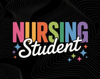 Toekomstige verpleegkundige SVG PNG Nursing Student Shirt Design Nursing School Instant Download