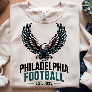 Philadelphia Eagles PNG: Vintage Football Fan Art (Digital Download)