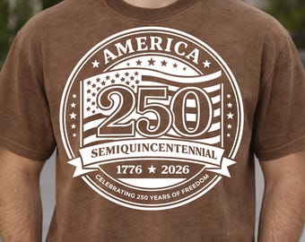 America 250 PNG, Design patriottico del 4 luglio, 250 anni di libertà SVG, Semiquincentenario PNG