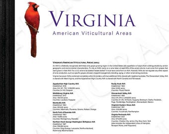 Virginia Wine Map
