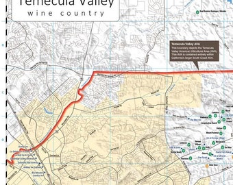 Temecula Valley Wine Map