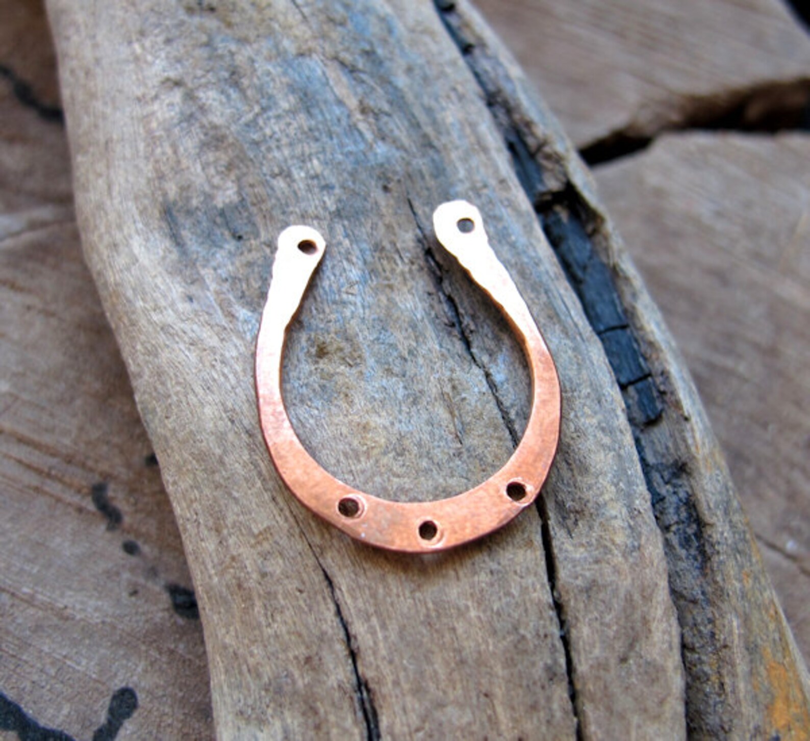 Horseshoe Charm Necklace Connector Horse Shoe Pendant Etsy