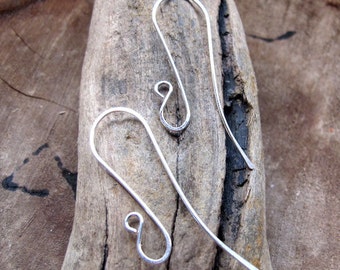 Lange Ohrhaken Ohrringe - Elegante Französische Haken Ohrhaken Ohrringe 20 Gauge. Handwerker Ohrdrähte. Handgefertigte Ohrringe Zubehör