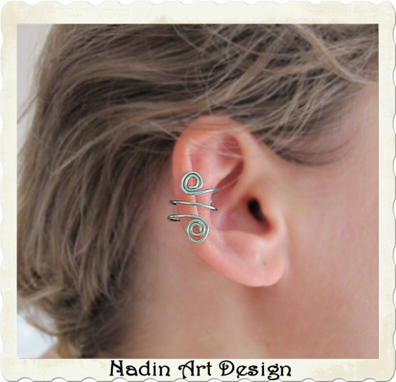 Ear Cuff Assorted Colors No Piercing Required Cartilage Cuff Etsy