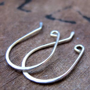 Orecchini in argento sterling, orecchini rotondi da 1 pollice, calibro 20, orecchini in argento delicato, forniture per orecchini fatti a mano con anello
