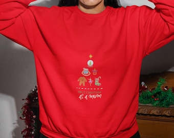 First christmas as mom , first hoodie christmas as mom, young mom,