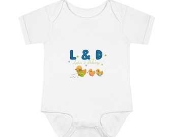 Baby Bodysuit L & D - Labor and Delivery | Newborn Outfit 0-12 Months | Coming Home Baby Gift