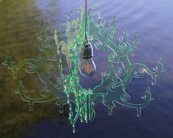 Claire de Lune Sea Chandelier Acrylic  (5 arms)