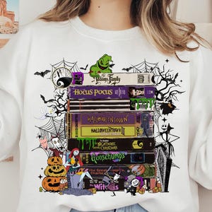 Halloween Filme Albtraum VHS Png, VHS Kassetten, Hexe Halloween Geschenk, Halloween Design Png, 90er Jahre VHS Png, Halloween Stil der 90er Jahre