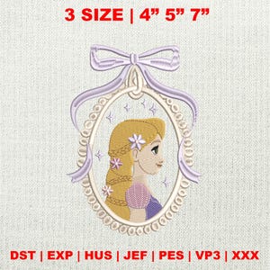 Princess Castle Embroidery, Magic Kingdom Embroidery Design, Princess Cartoon Embroidery File, Comfort Color Vintage Embroidery