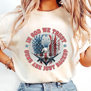 In God We Trust Png, Patriotic Eagle Png, Independence Day Png, American 4th Of July Png, Memorial Day Png, Freedom Png, Eagle USA Flag Png