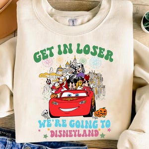 Get In Loser Png, Halloween Cartoon Png, Halloween Mouse And Friend Png Design, Family Trip Png, Spooky Halloween Png