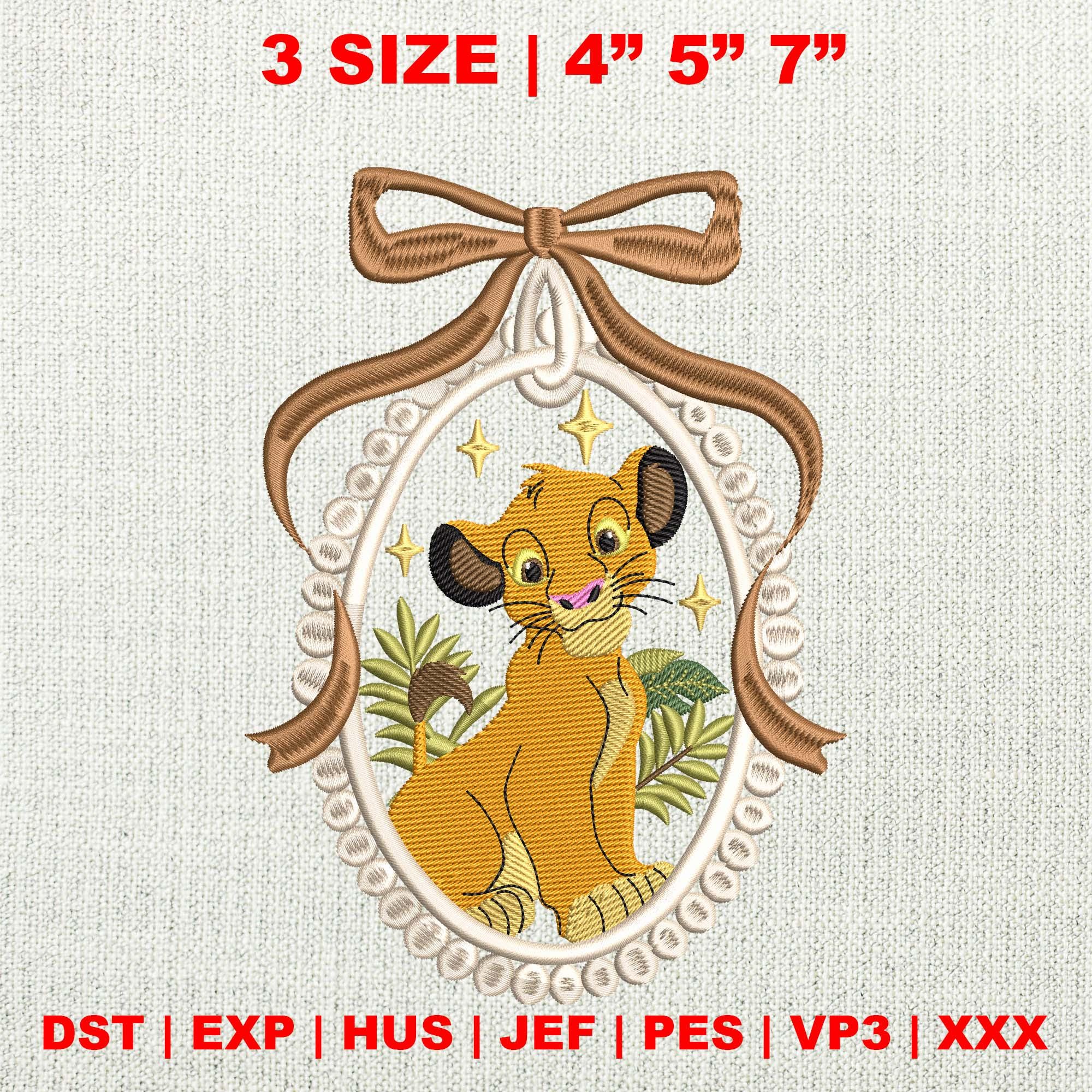 Disney Der König Der Löwen Kreuzstich-Set – Inkl. Anleitung, Ideal Für Anfänger & Fans