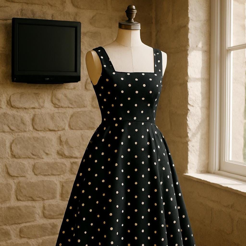 Vintage Polka Dot Dress - Etsy