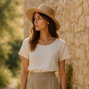 Boho T-Shirt Schnittmuster: Anfänger freundlich, XS-4XL