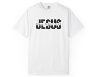 Jesus T-Shirt for Women Christian Gift For Women Gym Tee Faith Based Apparel Church Shirt Everyday Tee Women