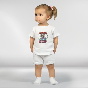 Cute-Jitsu™ Baby T-Shirt – “Beware I Know Cute Jitsu” Edition