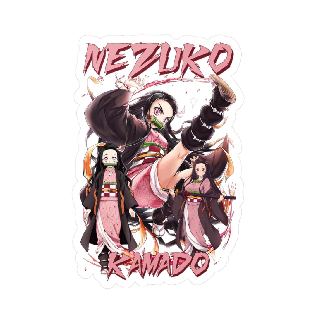 Nazuko Sticker Decal Demon Slayer Nezuko Anime Vinyl Decals, Anime Sticker, Anime Decal - Etsy