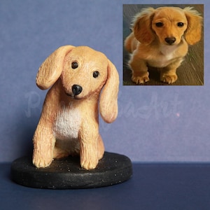 Custom Dog Wedding Cake Topper, Personalised Dog Statue Birthday Gift, Pet Anniversary Gift, Cat Cake Decorations,Pet Memorial,Cat Figurines