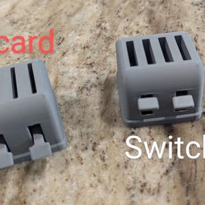 Mini Toaster&#39;s for your Switch games or SD Cards - 3D Printed - Holds 4 cards
