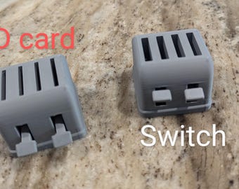 Mini Toaster&#39;s for your Switch games or SD Cards - 3D Printed - Holds 4 cards