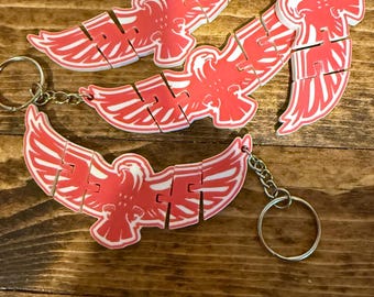 Milford Eagles Flexi-Wing Keychain