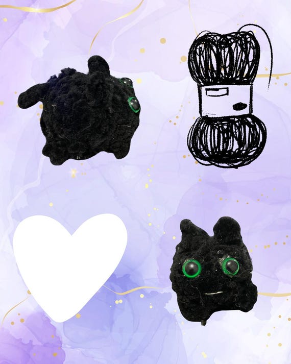 Mini amigurumi cat