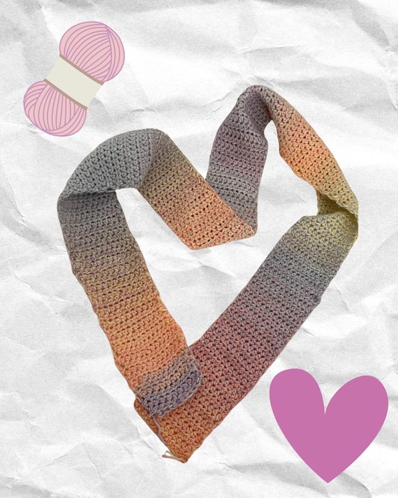 gradient color scarf