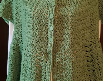 Shamrock Cap Sleeve Cardigan