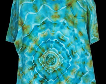 Cenote Crystal Tie-Dye T-Shirt – Adult, Unisex, Size XXL