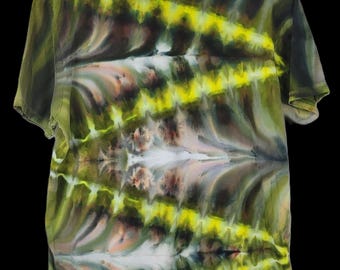 The Neon Frond Tie-Dye T-Shirt - Adult, Unisex