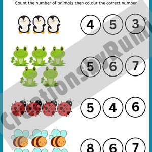 Parragon Publishing Count with Luna Octopus Activity Book for 3-5 Year Kids main image 0
