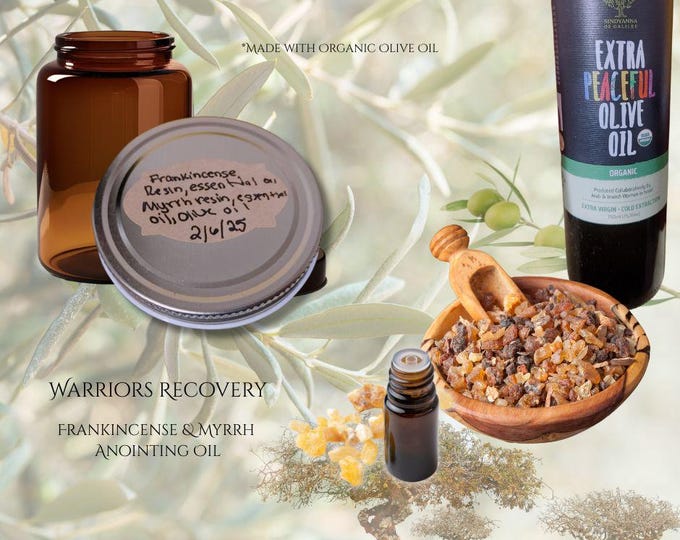 Frankincense & Myrrh Anointing Oil