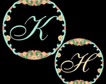 SWEET HEIRLOOM - 54 Machine Embroidery Font Designs Instant Download 4x4 5x7 6x10 hoop (AzEB)