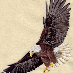 FLYING EAGLE - Machine Embroidered Quilt Blocks(AzEB)